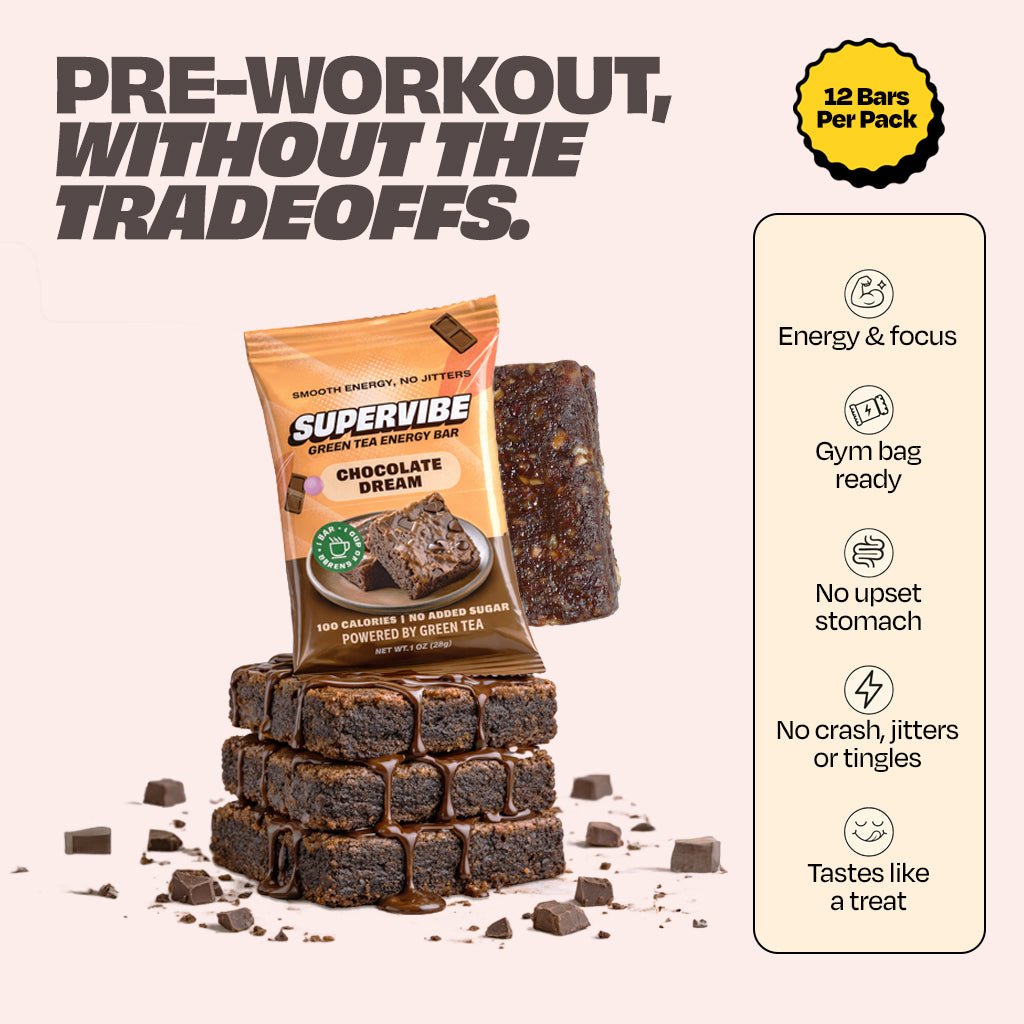 Supervibe Pre-Workout Energy Bar